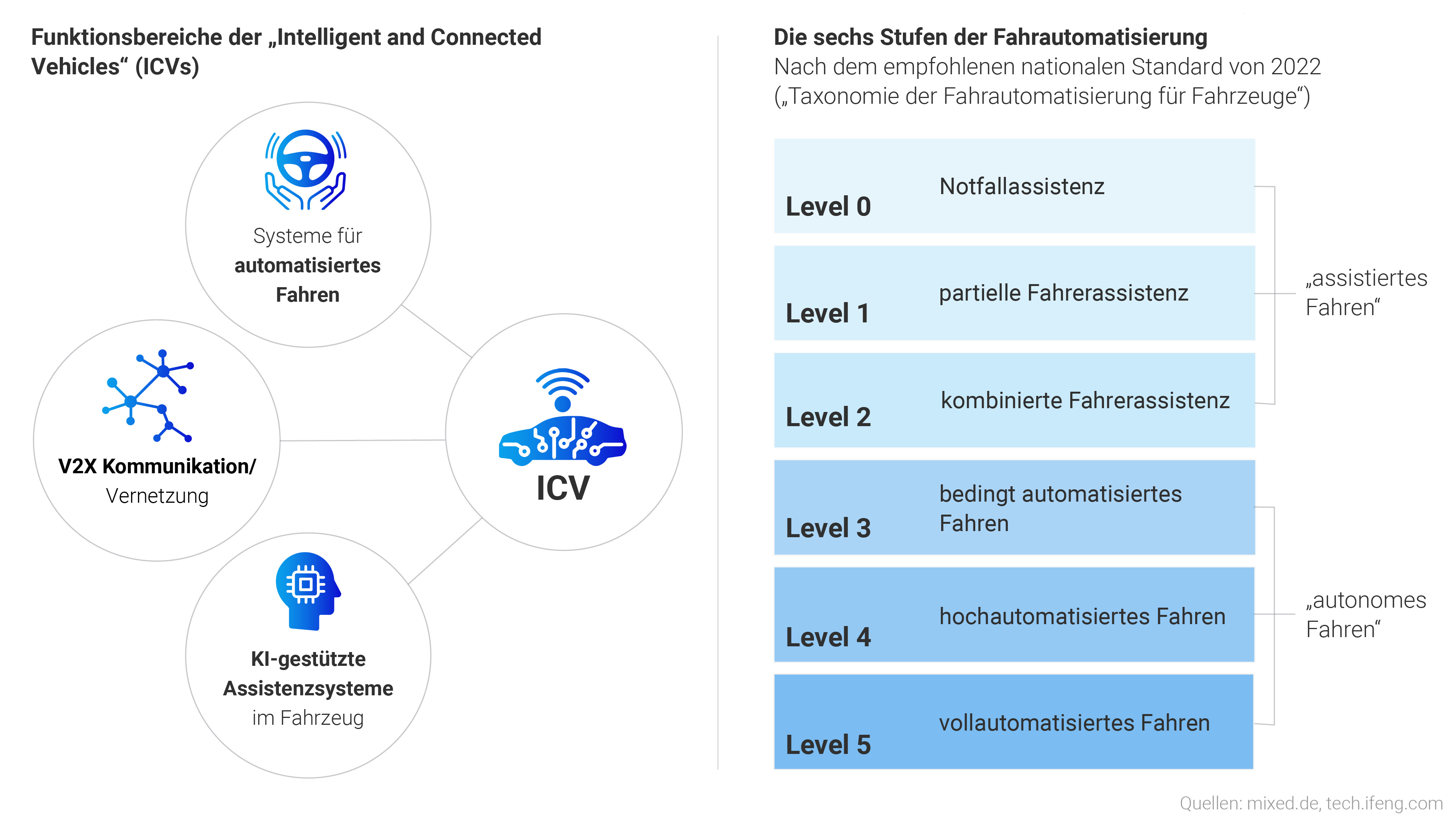 Grafik "Funktionsbereiche der ICVs"