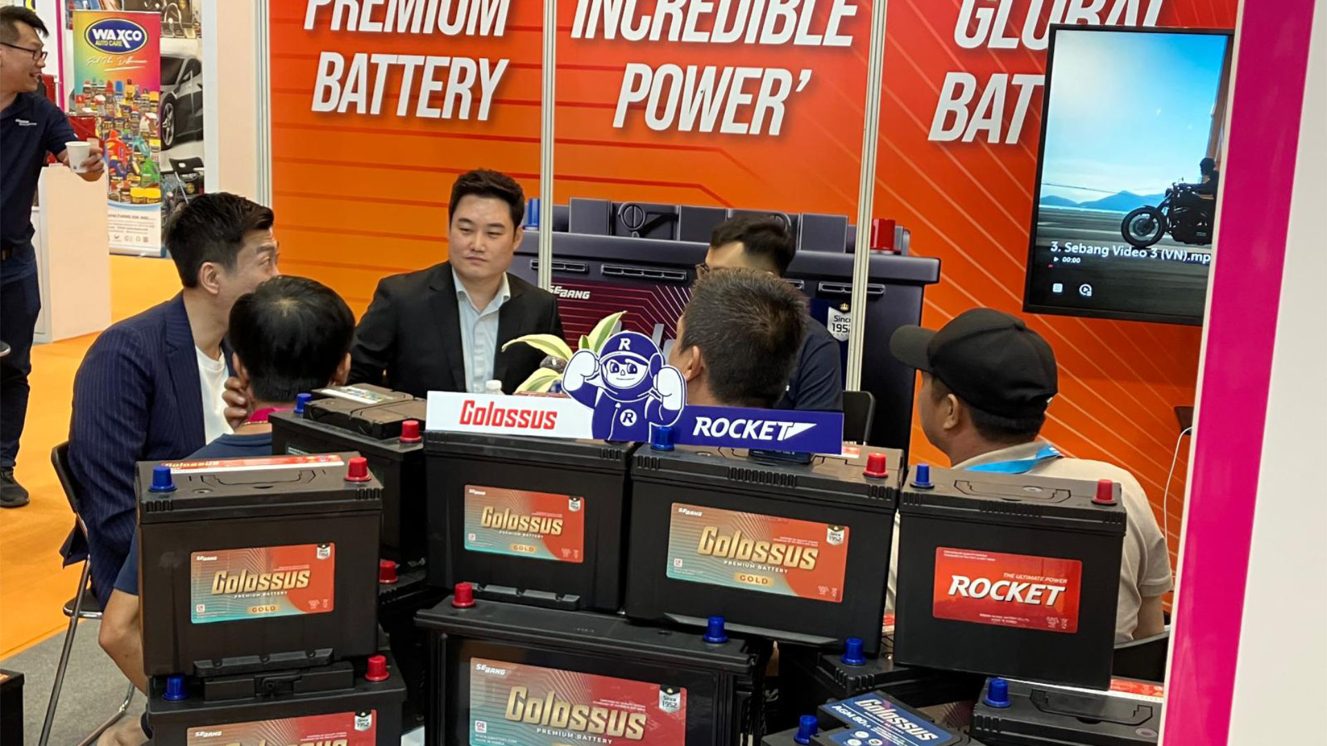 Colossus Stand auf der Automechanika Ho Chi Minh City 2025