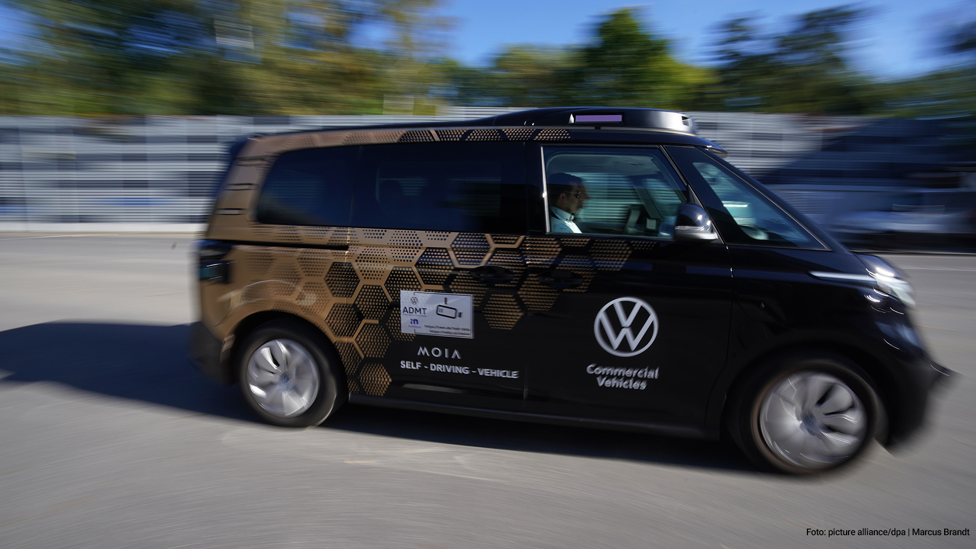 Self-driving VW bus
