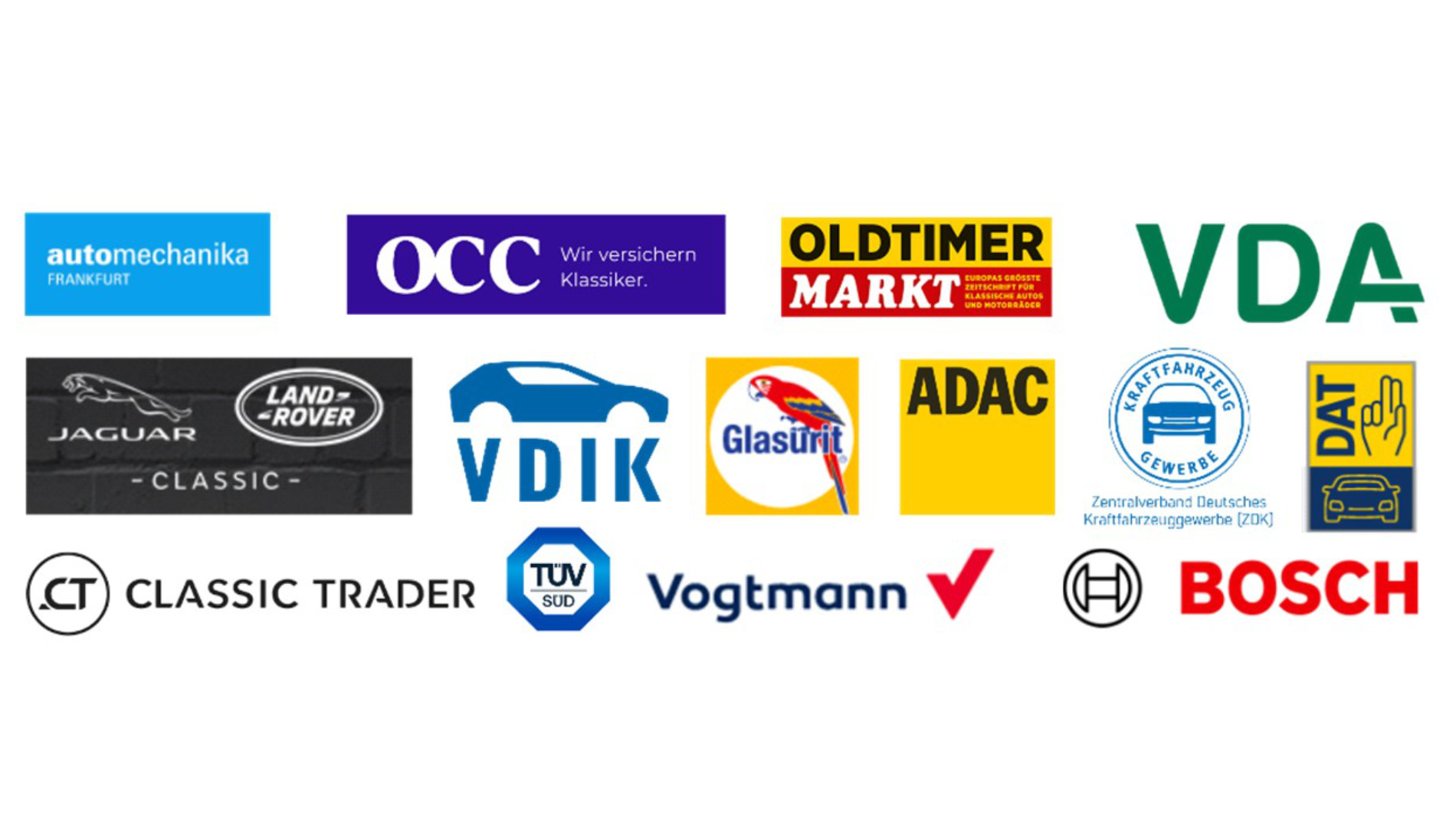 Logos der Unterstützer der BBE Studie