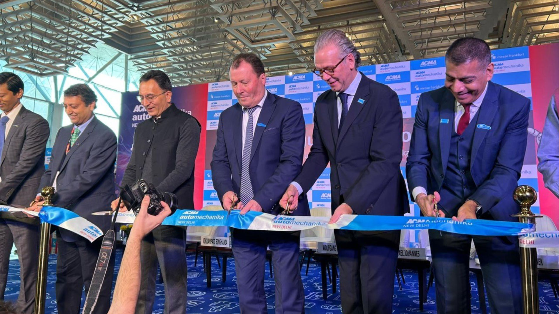 Feierliche Eröffnung der ACMA Automechanika New Delhi
