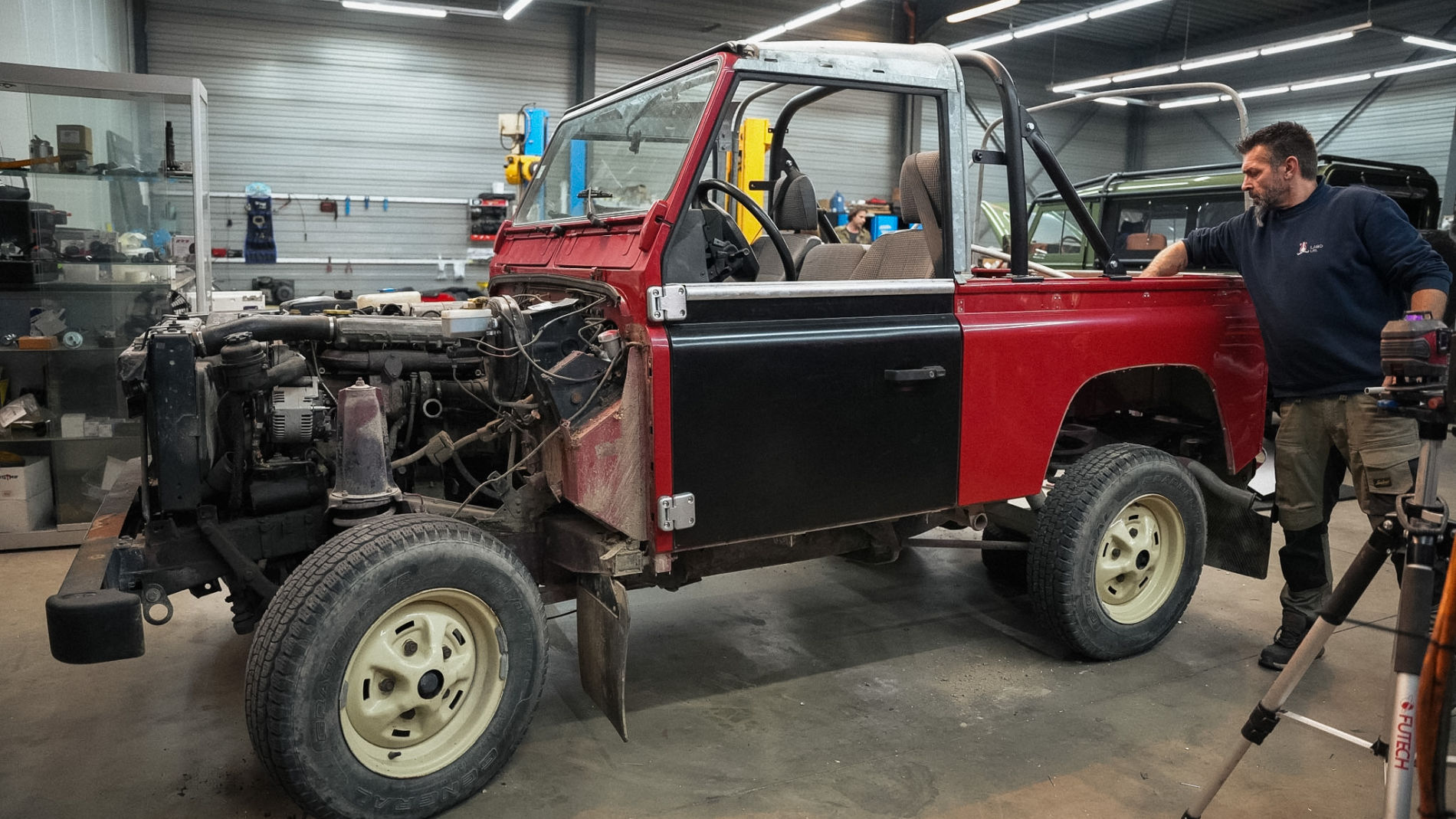 Restoration of a classic off-road vehicle
