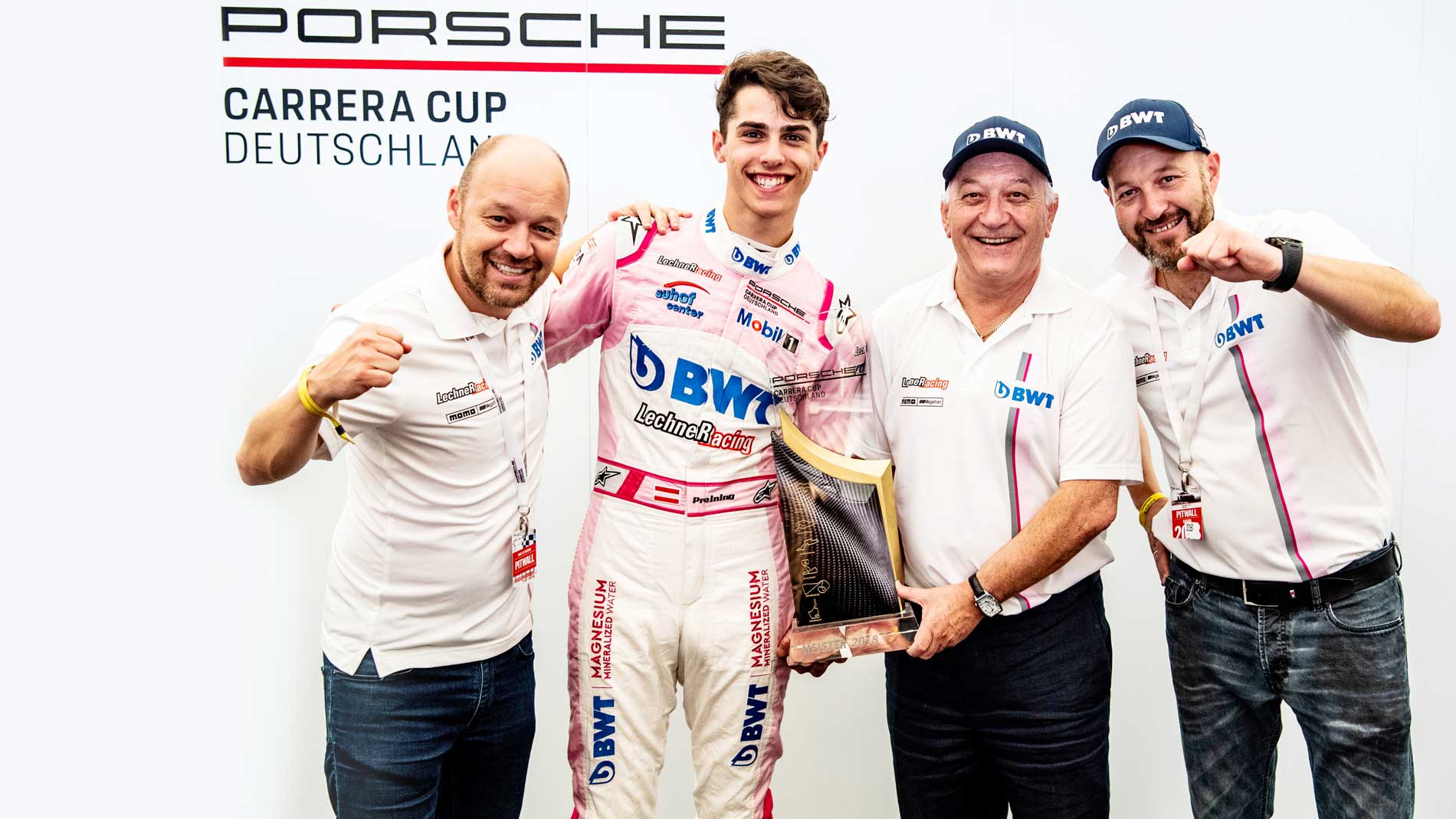 Robert Lechner, Thomas Preining, Walter Lechner Senior, und Walter Lechner