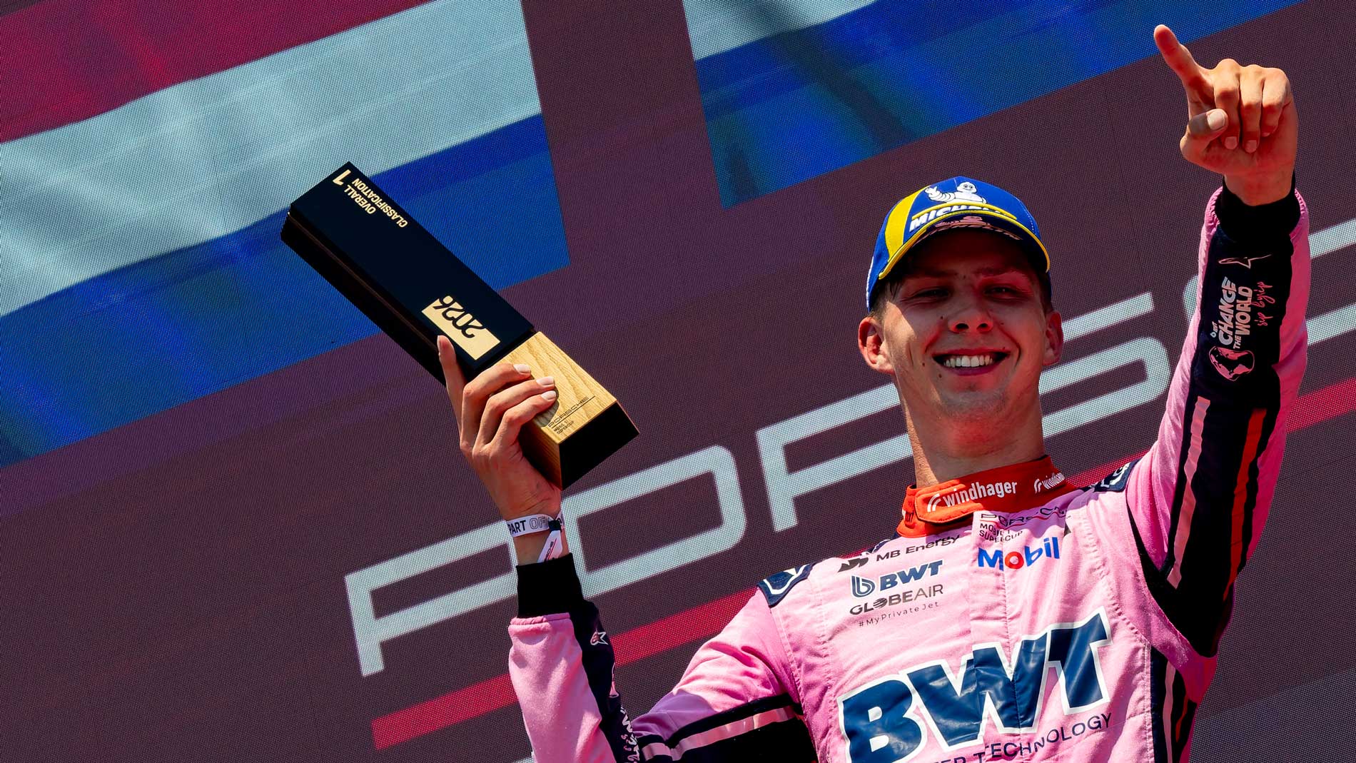Robert de Haan beim Porsche Mobil 1 Supercup